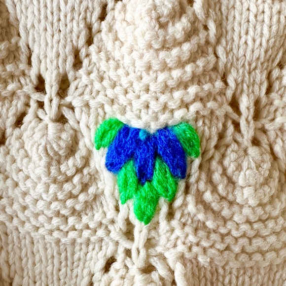 VINTAGE Phil Rose of California 100% Wool Jumper Small - Picture 3 of 3